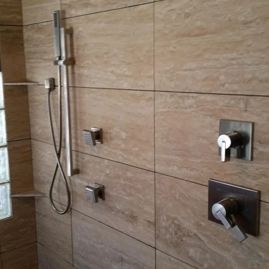 Shower fixture installation for Gas Line Repair in Northfield